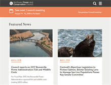 Tablet Screenshot of nwcouncil.org